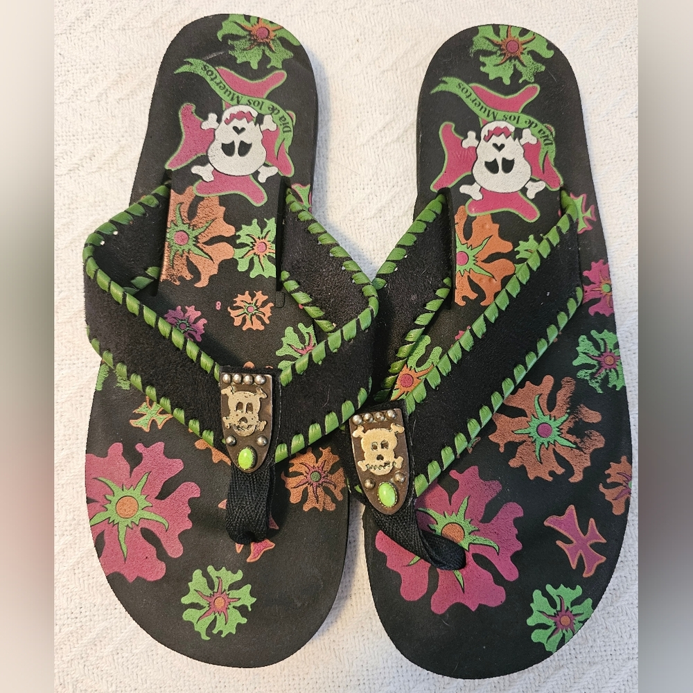 Colorful Floral Women's Sandals